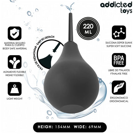 ADDICTED TOYS - REISE-ANALREINIGER GRÖSSE L 220 ML - Analdusche