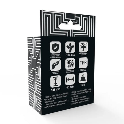 ADDICTED TOYS - RINGSET FÜR PENIS - GERUCHERT - Penisring ohne Vibration