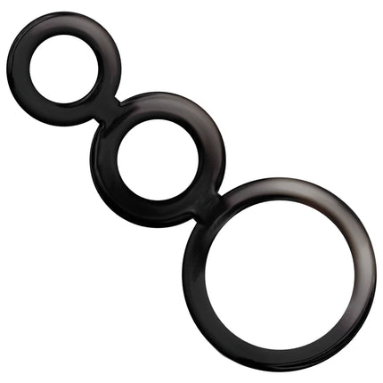 ADDICTED TOYS - RINGSET FÜR PENIS - GERUCHERT - Penisring ohne Vibration