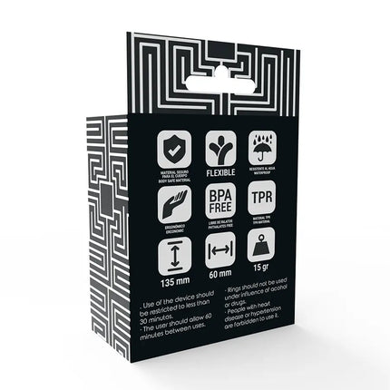 ADDICTED TOYS - RINGSET FÜR PENIS TRANSPARENT - Penisring ohne Vibration