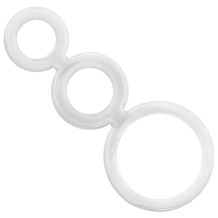 ADDICTED TOYS - RINGSET FÜR PENIS TRANSPARENT - Penisring ohne Vibration