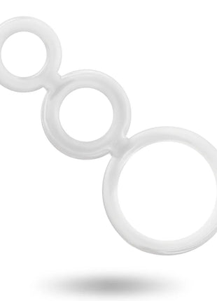 ADDICTED TOYS - RINGSET FÜR PENIS TRANSPARENT - Penisring ohne Vibration