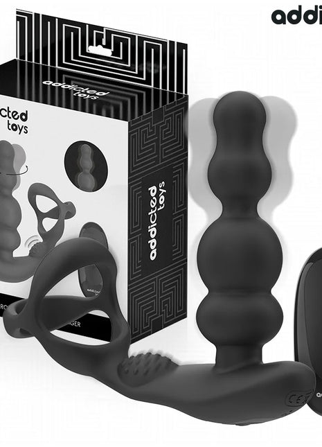 ADDICTED TOYS – ROTIERENDER PROSTATAMASSAGEGERÄT MIT FERNBEDIENUNG