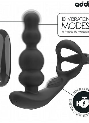 ADDICTED TOYS – ROTIERENDER PROSTATAMASSAGEGERÄT MIT FERNBEDIENUNG