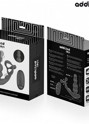 ADDICTED TOYS – ROTIERENDER PROSTATAMASSAGEGERÄT MIT FERNBEDIENUNG