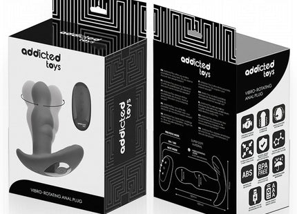 ADDICTED TOYS - ROTIERENDER VIBRIERENDER ANALSTECKER MIT FERNBEDIENUNG
