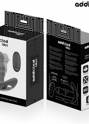 ADDICTED TOYS - ROTIERENDER VIBRIERENDER ANALSTECKER MIT FERNBEDIENUNG