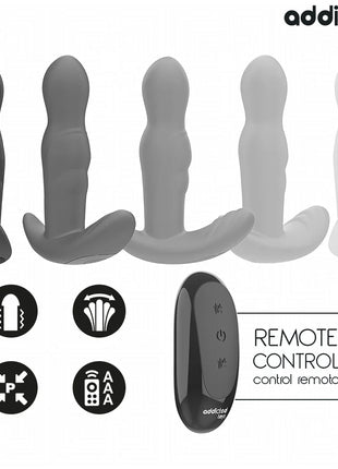 ADDICTED TOYS - ROTIERENDER VIBRIERENDER ANALSTECKER MIT FERNBEDIENUNG