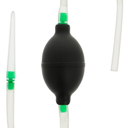 ADDICTED TOYS - SCHWARZES ENEMA-SET - Analdusche
