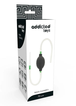 ADDICTED TOYS - SCHWARZES ENEMA-SET - Analdusche