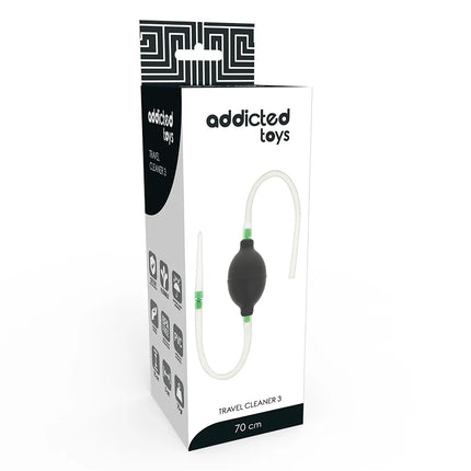 ADDICTED TOYS - SCHWARZES ENEMA-SET - Analdusche