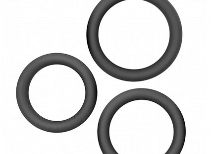 ADDICTED TOYS - SET AUS FLACHEN SILIKONRINGEN - Analplug