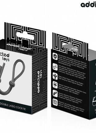 ADDICTED TOYS - SILIKONSEIL FÜR DEN DOPPELSCHLEIFEN-PENIS - Penisring ohne Vibration