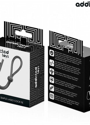 ADDICTED TOYS - SILIKONSEIL FÜR DEN EINZELSCHLEIFEN-PENIS - Penisring ohne Vibration