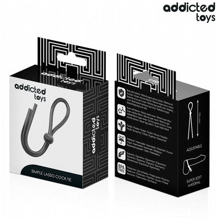 ADDICTED TOYS - SILIKONSEIL FÜR DEN EINZELSCHLEIFEN-PENIS - Penisring ohne Vibration
