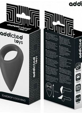 ADDICTED TOYS - TRÄNENFÖRMIGER PENISRING - Penisring ohne Vibration
