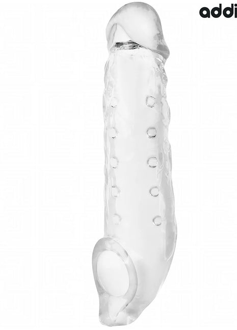 ADDICTED TOYS - TRANSPARENTE PENISHÜLSE GRÖSSE M 27 CM - Penishülle mit Verlängerung