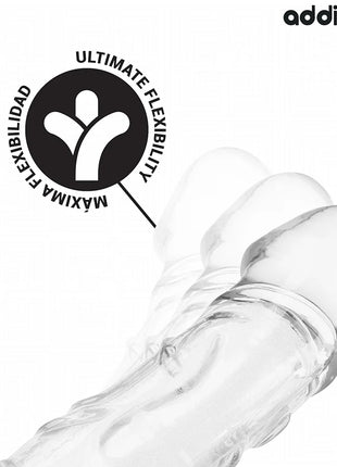 ADDICTED TOYS - TRANSPARENTE PENISVERLÄNGERUNG 27 CM - Penishülle mit Verlängerung