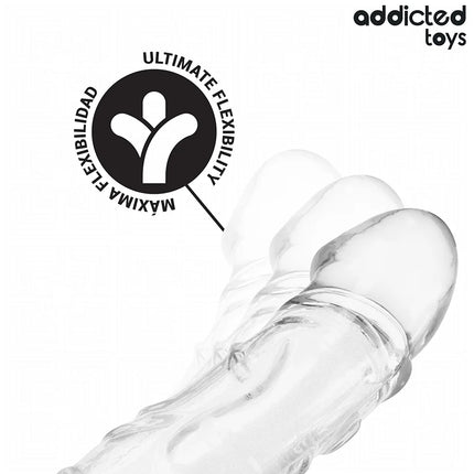 ADDICTED TOYS - TRANSPARENTE PENISVERLÄNGERUNG 27 CM - Penishülle mit Verlängerung
