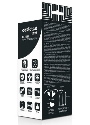 ADDICTED TOYS - VERLNGERN IHREN PENIS 18 CM - Penishüllen mit Verlängerung