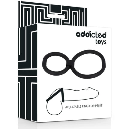 ADDICTED TOYS - VERSTELLBARE RINGE FÜR PENIS - Penisring ohne Vibration