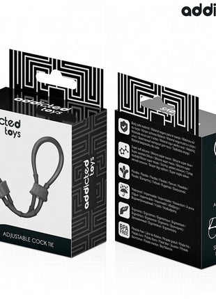 ADDICTED TOYS - VERSTELLBARES SILIKONSEIL FÜR DEN PENIS - Penisring ohne Vibration