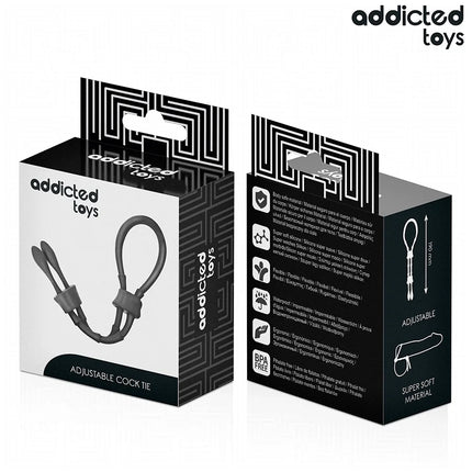 ADDICTED TOYS - VERSTELLBARES SILIKONSEIL FÜR DEN PENIS - Penisring ohne Vibration