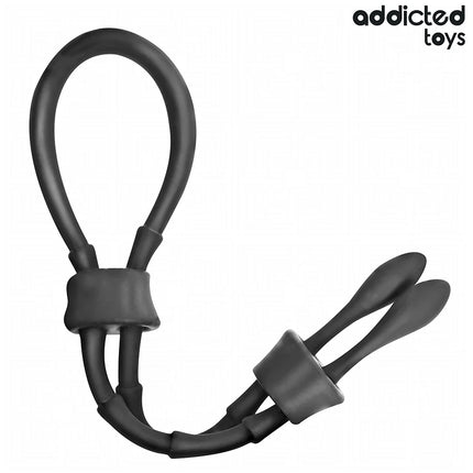ADDICTED TOYS - VERSTELLBARES SILIKONSEIL FÜR DEN PENIS - Penisring ohne Vibration