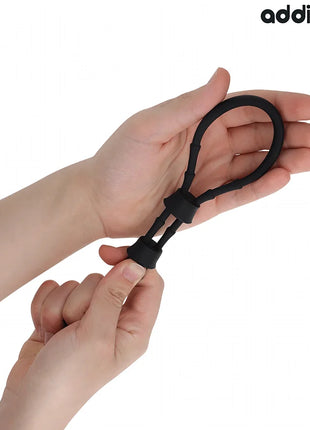 ADDICTED TOYS - VERSTELLBARES SILIKONSEIL FÜR DEN PENIS - Penisring ohne Vibration