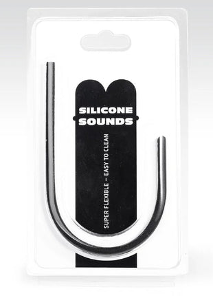 ALL BLACK - 6 MM HARNRÖHRENSONDE AUS SILIKON