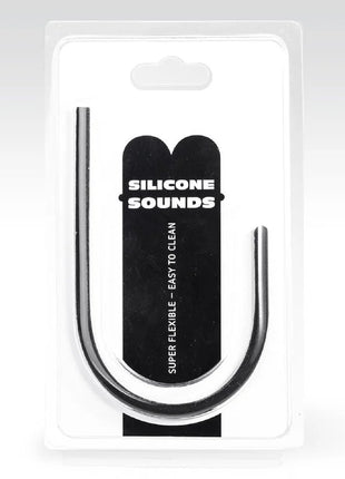 ALL BLACK - 8 MM HARNRÖHRENSONDE AUS SILIKON