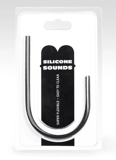 ALL BLACK - 8 MM HARNRÖHRENSONDE AUS SILIKON