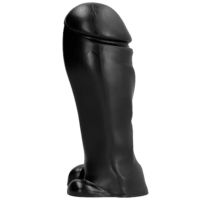 ALL BLACK - DONG 22 CM BREITER ZEHE - Analplug