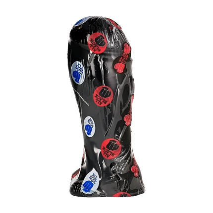 ALL BLACK - DONG 22 CM BREITER ZEHE - Analplug