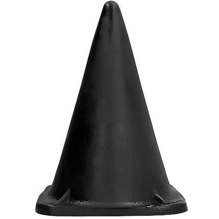 ALL BLACK - DREIECKIGER STECKER 30 CM - Analplug