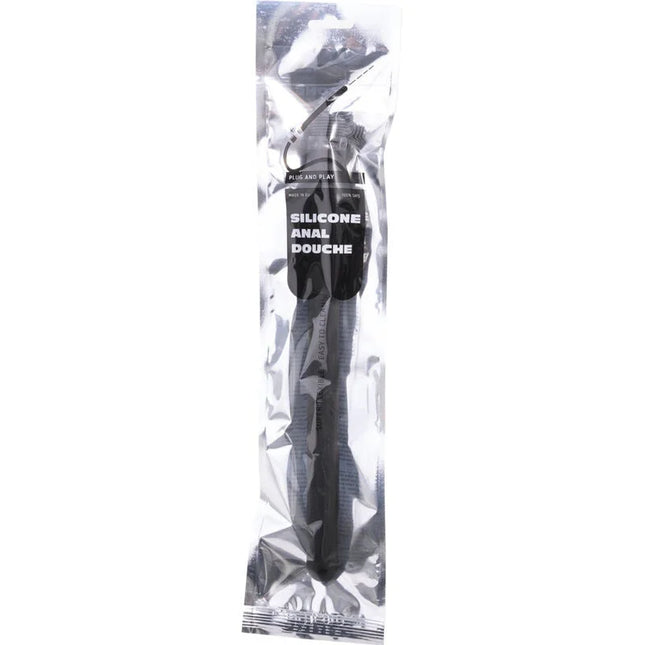 ALL BLACK - DUSCHE ANAL SILIKON 27 CM - Analdusche