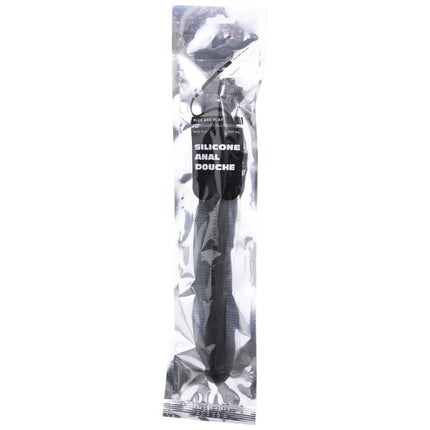 ALL BLACK - DUSCHE ANAL SILIKON SISTEMA STOPPER 27 CM - Analdusche