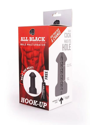 ALL BLACK - MASTURBATOR-ANSCHLUSS