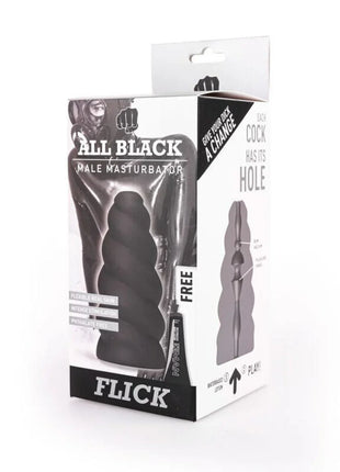 ALL BLACK - MASTURBATOR-FLICK