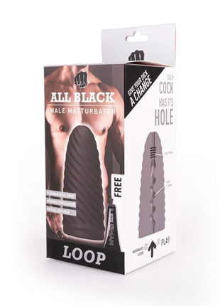 ALL BLACK - MASTURBATOR-LOOP-MODELL 1