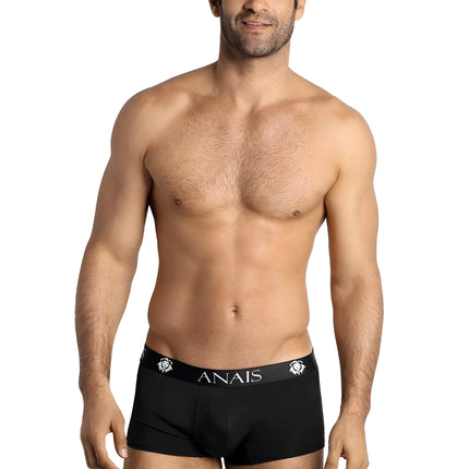 Anais Herren-Boxer: Stilvoll & Atmungsaktiv Schwarz - Boxershorts