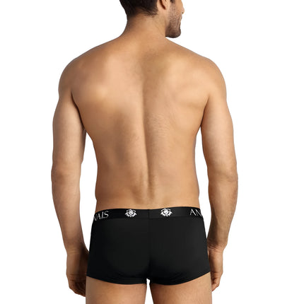 Anais Herren-Boxer: Stilvoll & Atmungsaktiv Schwarz - Boxershorts