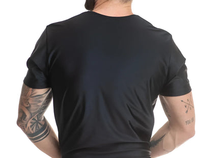 Schwarze briefs mit weißem anai branding und löwenkopf logos am bund passend zum anaïs herren t-shirt petrol