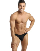 Schwarze briefs aus baumwolle von anais men petrol string für herren mit minimalistischem design