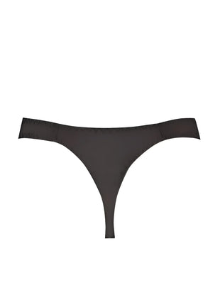 Schwarzer string-bikini-bund anaïs men petrol mit nahtlosem, glattem design und minimalistischem schnitt hinten