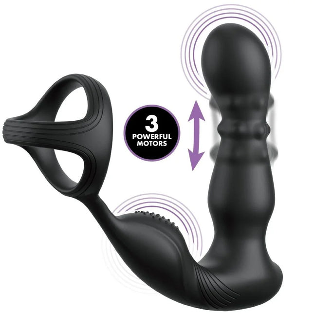 ANAL FANTASY ELITE COLLECTION – VIBRIERENDER ANALRING UND MASSAGER MIT FERNBEDIENUNG