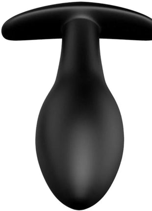 ANAL PLUG ANKERFORM SILIKON 12 VIBRATIONSMODI SCHWARZ - Analplug