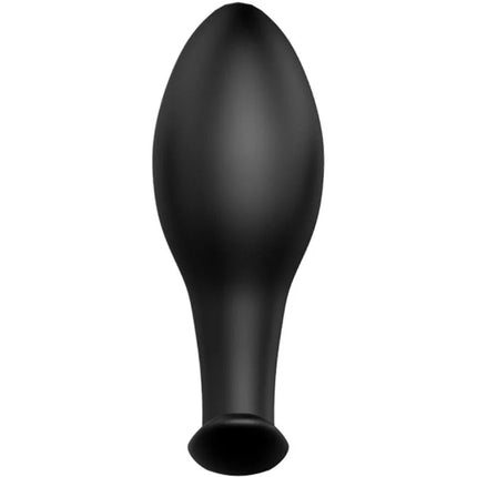 ANAL PLUG ANKERFORM SILIKON 12 VIBRATIONSMODI SCHWARZ - Analplug
