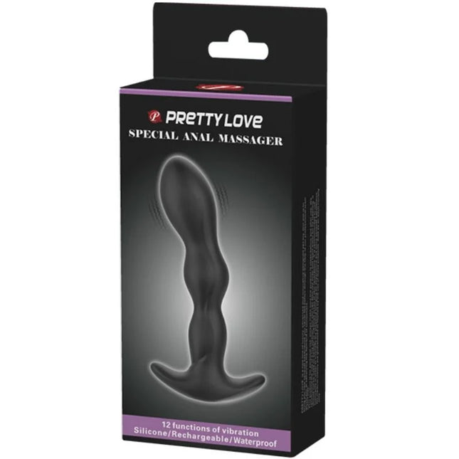 ANAL-VIBRATOR - 12 VIBRATIONSMODI - Analplug