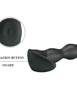 ANAL-VIBRATOR - 12 VIBRATIONSMODI - Analplug
